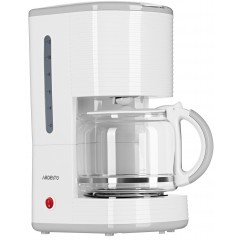 Кофеварка ARDESTO капельная White stripes 1.5л, молотый, бело-серый