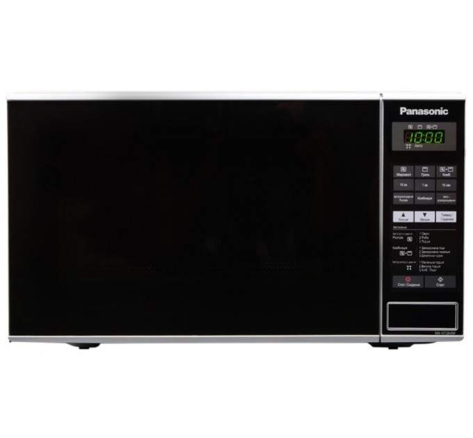 Мікрохвильова піч Panasonic , 20л, електр.керув., 800Вт, гриль, дисплей, чорний