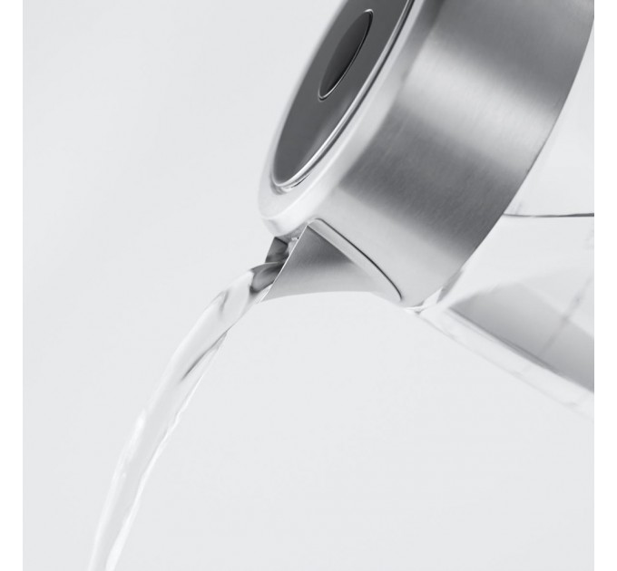 Электрочайник Russell Hobbs Compact Home 0.8л, стекло, подсветка, серебристо-черный