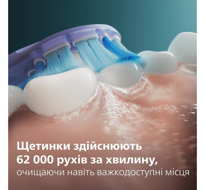 Щетка зубная электр. Philips Sonicare 7100 Series, 62т. колеб/мин, насадок-1, футляр, белый