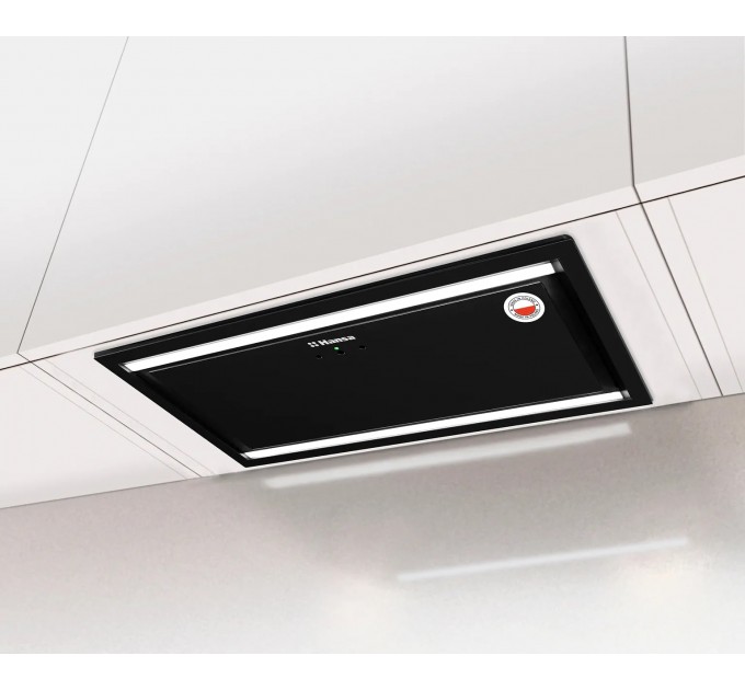 Витяжка Hansa вбудована, 60см, 455м.куб/год., чорний