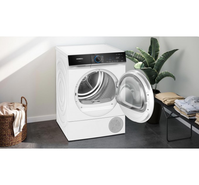 Сушильная машина Siemens тепловой насос, 8кг, A++, 60см, дисплей, белый