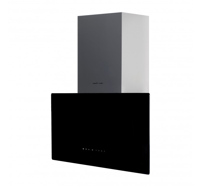 Вытяжка наклонная Cata&Can Roca, 70см, 1400м.куб/ч, Greco 70 bk, черный