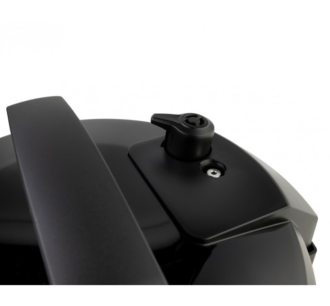 Мультиварка-скороварка Gorenje, 1000Вт, чаша-6л, электронное управл., 8 програм, металл/пластик, черный-нерж