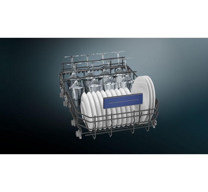 Посудомийна машина Siemens вбудована, 9компл., A+, 45см, дисплей, білий