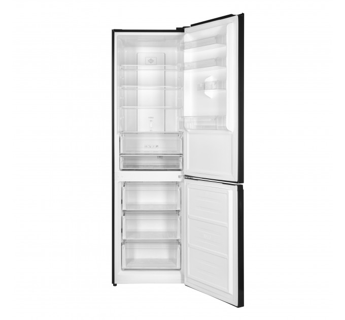 Холодильник ARDESTO з нижн. мороз., 195x60х67, холод.відд.-245л, мороз.відд.-97л, 2дв., А+, NF, диспл зовн., зона св-ті, чорний