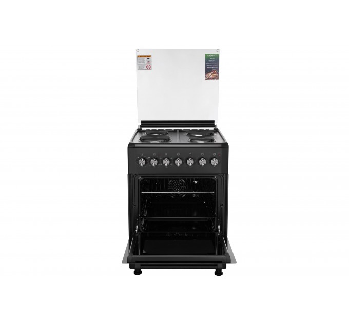 Плита ARDESTO електрична, 53л, 60x60см, конвекція, підсвічування, чорний