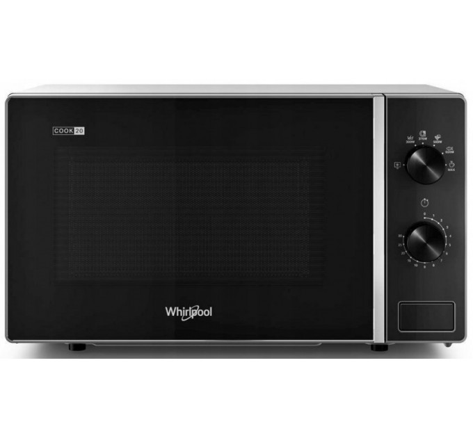 Микроволновая печь Whirlpool, 20л, мех. управл., 700Вт, черный