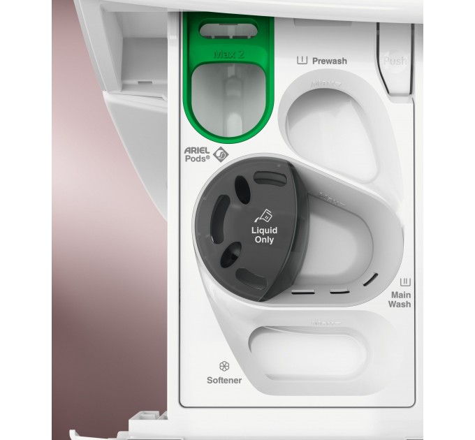 Стиральная машина Electrolux фронтальная, 9кг, 1400, A, 60см, дисплей, пар, инвертор, universaldose, белый