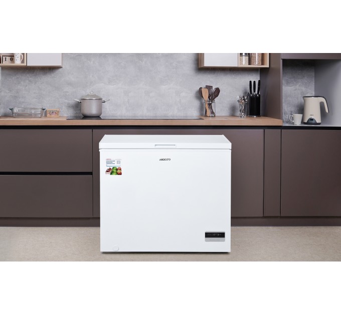 Морозильный ларь ARDESTO, 249л, А+, ST, диспл внешн., режим холодильника, белый