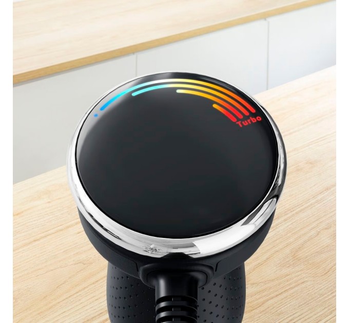 Блендер Tefal погружной Quickchef+ 1000Вт, 3в1, чаша-800мл, чопер-500мл, турборежим, серебристо-черный