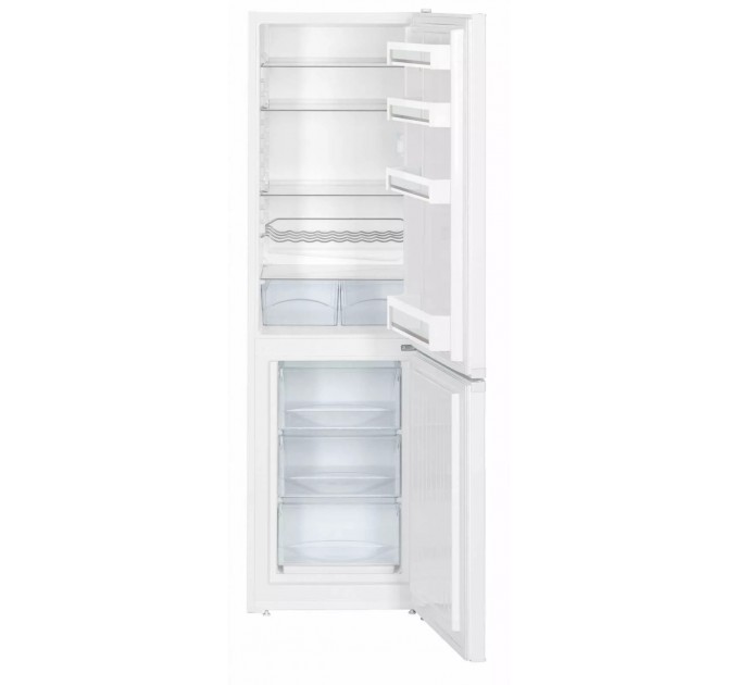 Холодильник Liebherr с нижн. мороз., 181x55x63, холод.отд.-212л, мороз.отд.- 84л, 2дв., Е, ST, белый