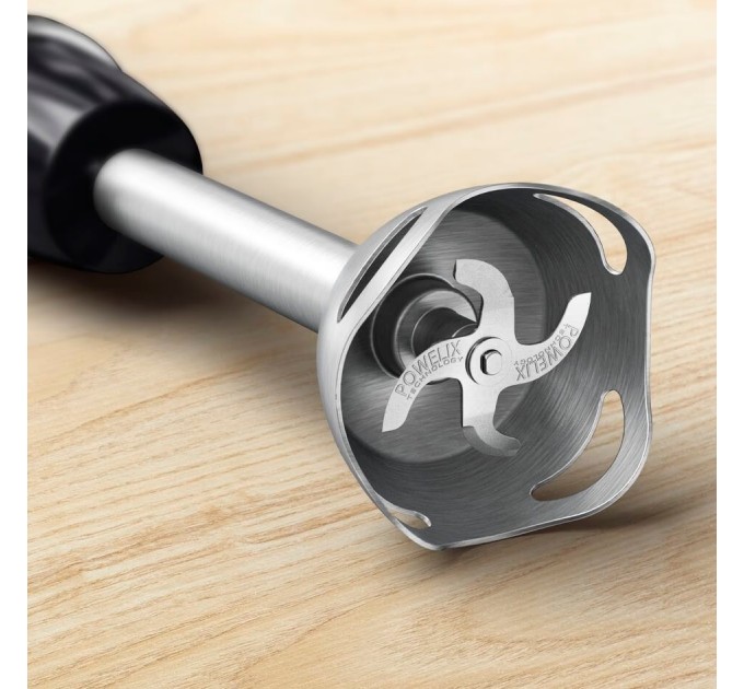 Блендер Tefal погружной Quickchef+ 1000Вт, 3в1, чаша-800мл, чопер-500мл, турборежим, серебристо-черный