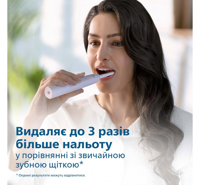 Щетка зубная электр. Philips Sonicare 3100 series, 31т. колеб/мин, насадок-1, розовый