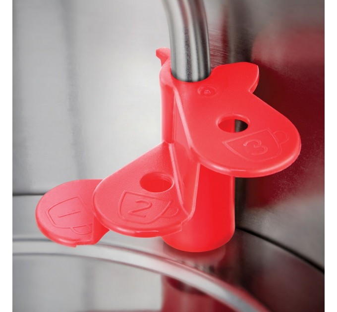 Электрочайник Russell Hobbs Distinctions Titanium, 1.5л, Strix, металл, серебристо-медный