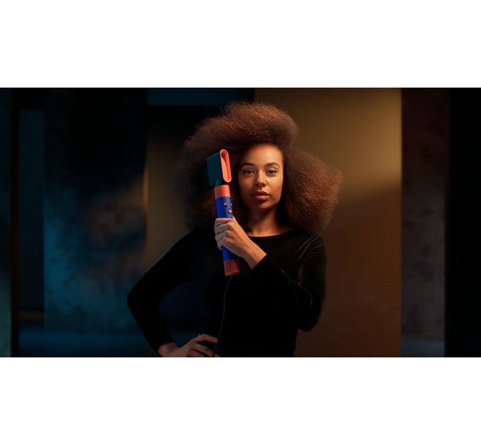 Стайлер Dyson Airwrap I.D. HS08 Curly+Coily Complete Long Vinca Blue/Topaz, 1300Вт, темп.режимов-3, насадок-6, керамика, сине-медный