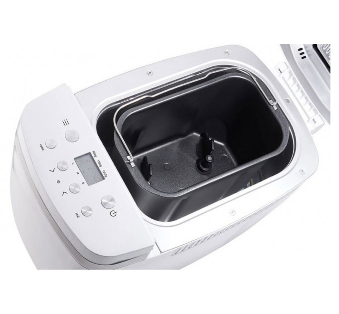 Хлебопечка Gorenje 750Вт, программ-14, макс.вес -1.350кг, форма прямоугольник, пластик, белый