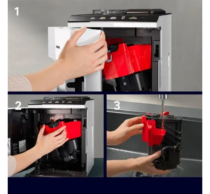 Кофемашина Siemens 1.9л, зерно + молоко, автомат.капучинатор, авторецептов - 10, белый