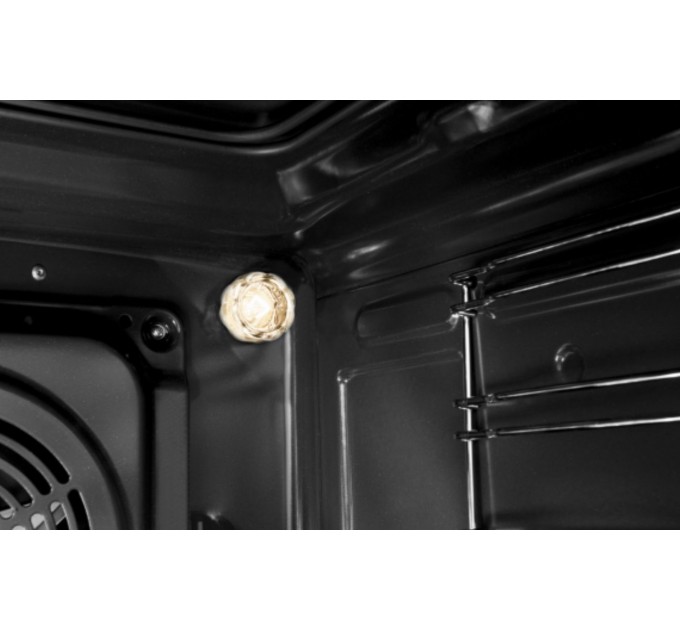 Плита Hansa электрическая стеклокерамическая, 65л, 50x60см, дисплей, конвекция, нерж