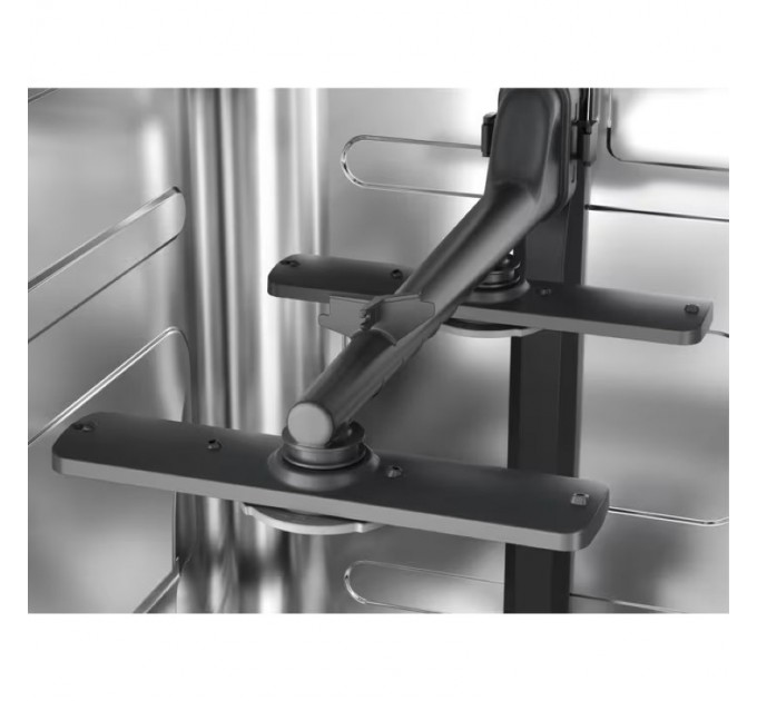 Посудомоечная машина Electrolux встраиваемая, 10компл., D, 45см, дисплей, инвертор, 3я корзина, черный