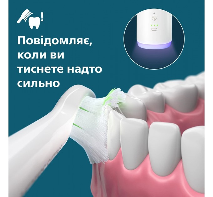 Щетка зубная электр. Philips Sonicare 7100 Series, 62т. колеб/мин, насадок-1, футляр, белый