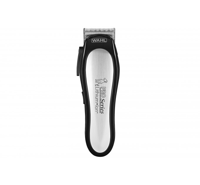 Машинка для стрижки животных WAHL Lithium Ion Pro для животных , сеть+акум., насадок-4, кейс,ножницы, расческа в компл., серый
