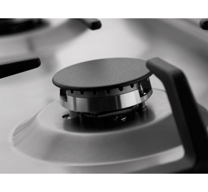 Комплект Hansa (духовка электрическая + поверхность газовая), черный+нерж