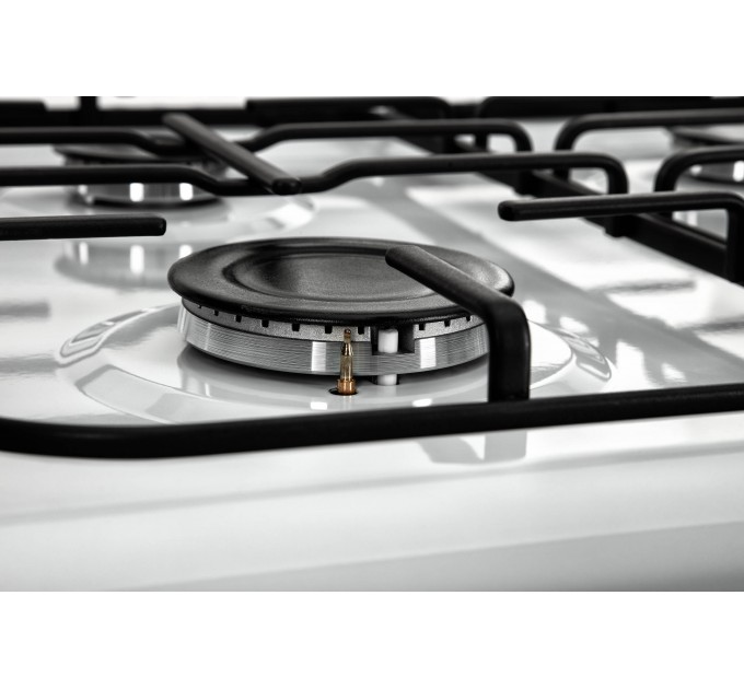 Плита ARDESTO комби, 64л, 60x60см, подсветка, форсунки LPG (подключение газового баллона), съемные направляющие, белый