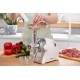 М'ясорубка ARDESTO, 2000Вт, продук.-1.9кг/хв, 3 решітки + для ковб., кеббе, 3 терки, пластик, біло-сріблястий