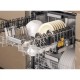 Посудомоечная машина Whirlpool встраиваемая, 15компл., A+++, 60см, дисплей, 3я корзина, белый