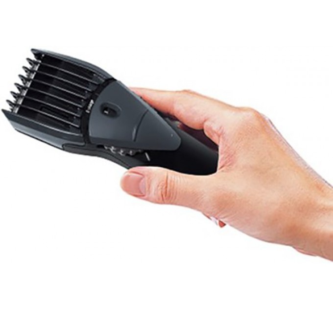 Машинка для стрижки Panasonic, акум., роторный мотор, сталь, черный