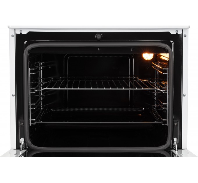 Плита ARDESTO комби, 64л, 60x60см, подсветка, форсунки LPG (подключение газового баллона), съемные направляющие, белый