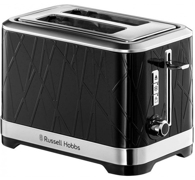 Тостер Russell Hobbs Structure, 1050Вт, пластик, чёрный
