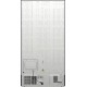 Холодильник SBS Gorenje, 179х70х92см, 2 дв., 376(190)л, А++, NF+, Инв. , Зона св-ти, диспенсер, генератор льда, Внешн.диспл, черный