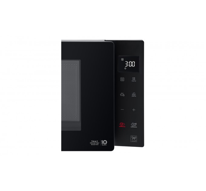 Мікрохвильова піч LG, 23л, електрон. керування, 1000Вт, дисплей, чорний