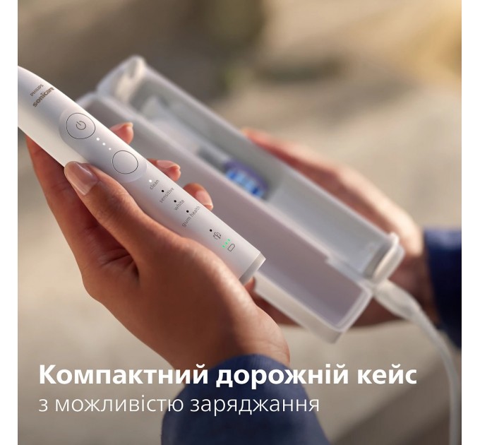 Щетка зубная электр. Philips Sonicare 7100 Series, 62т. колеб/мин, насадок-1, футляр, белый