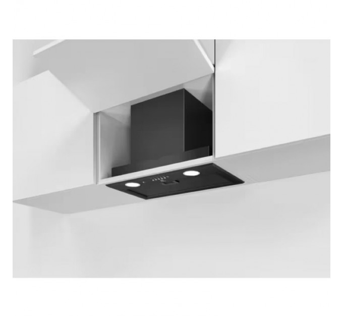 Вытяжка Electrolux встраиваемая, 54см, 700м.куб/ч, Hob2Hood, черный