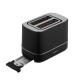 Тостер ARDESTO Timeless Elegance, 800Вт, пластик, 2 слота, чорний