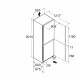 Холодильник Liebherr с нижн. мороз., 201.5x59.7х67.5, холод.отд.-266л, мороз.отд.-94л, 2дв., А+++, NF, диспл внутр., черный