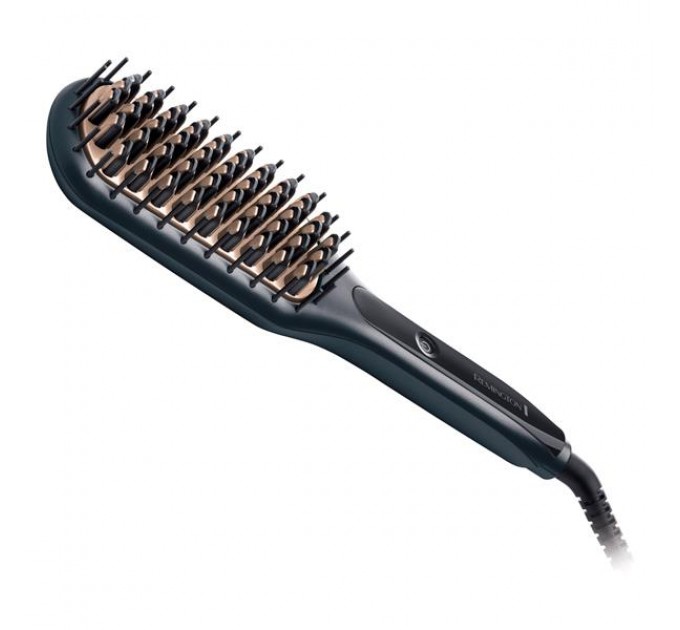 Щетка-выпрямитель Remington Straight Brush, 62Вт, темп.режимов-3, 150-230С, ионизация, керамика, серый