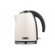 Електрочайник ARDESTO 1.7л, Strix, метал, бежевий глянець