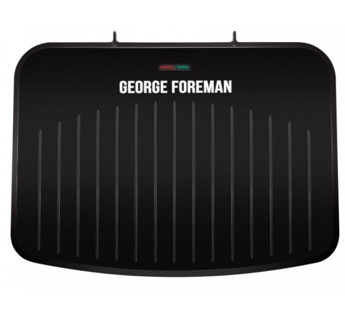 Гриль George Foreman прижимний Fit Grill Large 2400Вт, темп. режимів-1, пластик, чорний