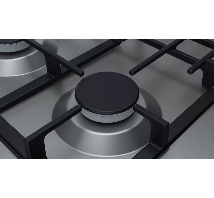 Варочная поверхность Siemens газовая, 60см, чугун, нерж