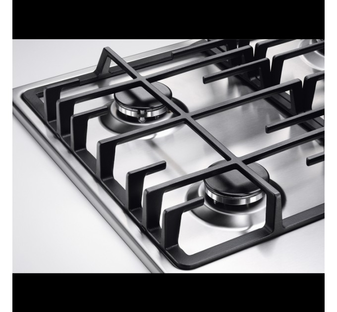 Варочная поверхность Electrolux комбинированная (3 газ + 1 электро), 60см, чугун, нерж