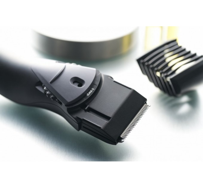 Машинка для стрижки Panasonic, акум., роторный мотор, сталь, черный