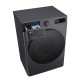 Стиральная машина LG фронтальная, 9кг, 1200, A, 48см, дисплей, пар, инвертор, черный F2Y5FS5J