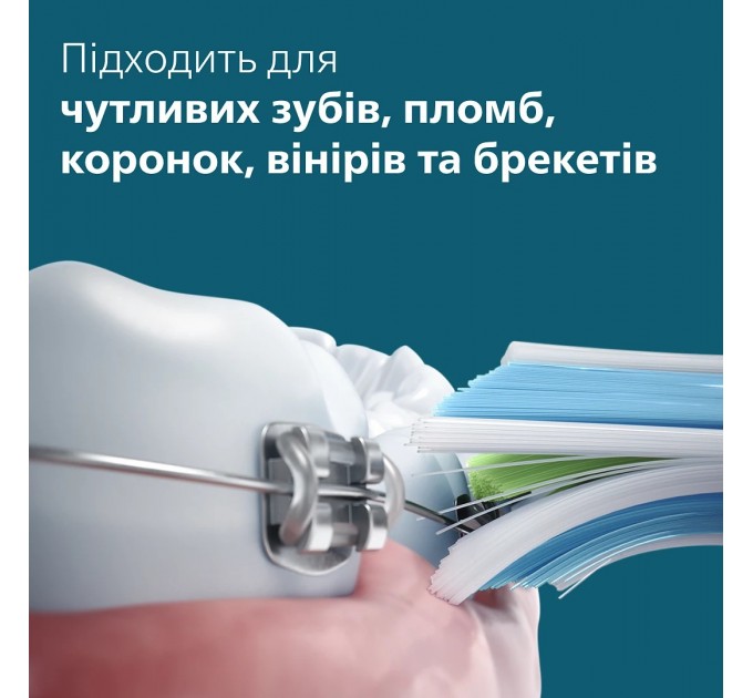 Щетка зубная электр. Philips Sonicare 7100 Series, 62т. колеб/мин, насадок-1, футляр, белый