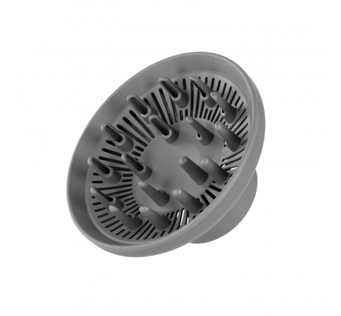 Фен ARDESTO Pink Touch, 1600Вт, 2 швидкості, 3темп.режими, іонізація, дифузор, магнітні насадки, сірий+рожевий