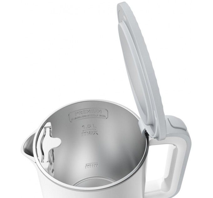 Електрочайник Tefal Sense kettle 1.7л, Strix, з подвійними стінками, 5 темп.реж, чорний