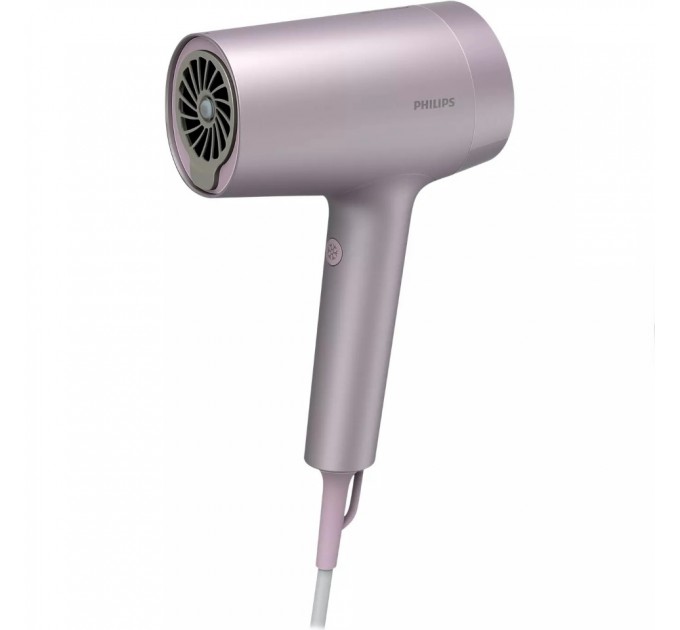 Фен Philips 7000 Series, 1800Вт, 2 режими, дифузор, іоніз-я, хол. обдув, фіолетовий